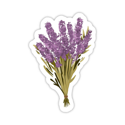 Lavender Flower Sticker