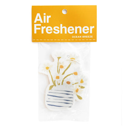 Daisy Bouquet Air Freshener | Ocean Breeze Scent | Floral Car Air Freshener